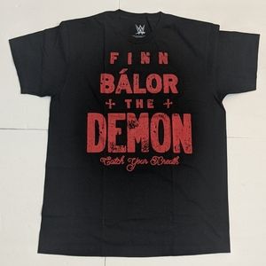 Finn Balor. The Demon shirt. Men's large. WWE, NXT. Used.